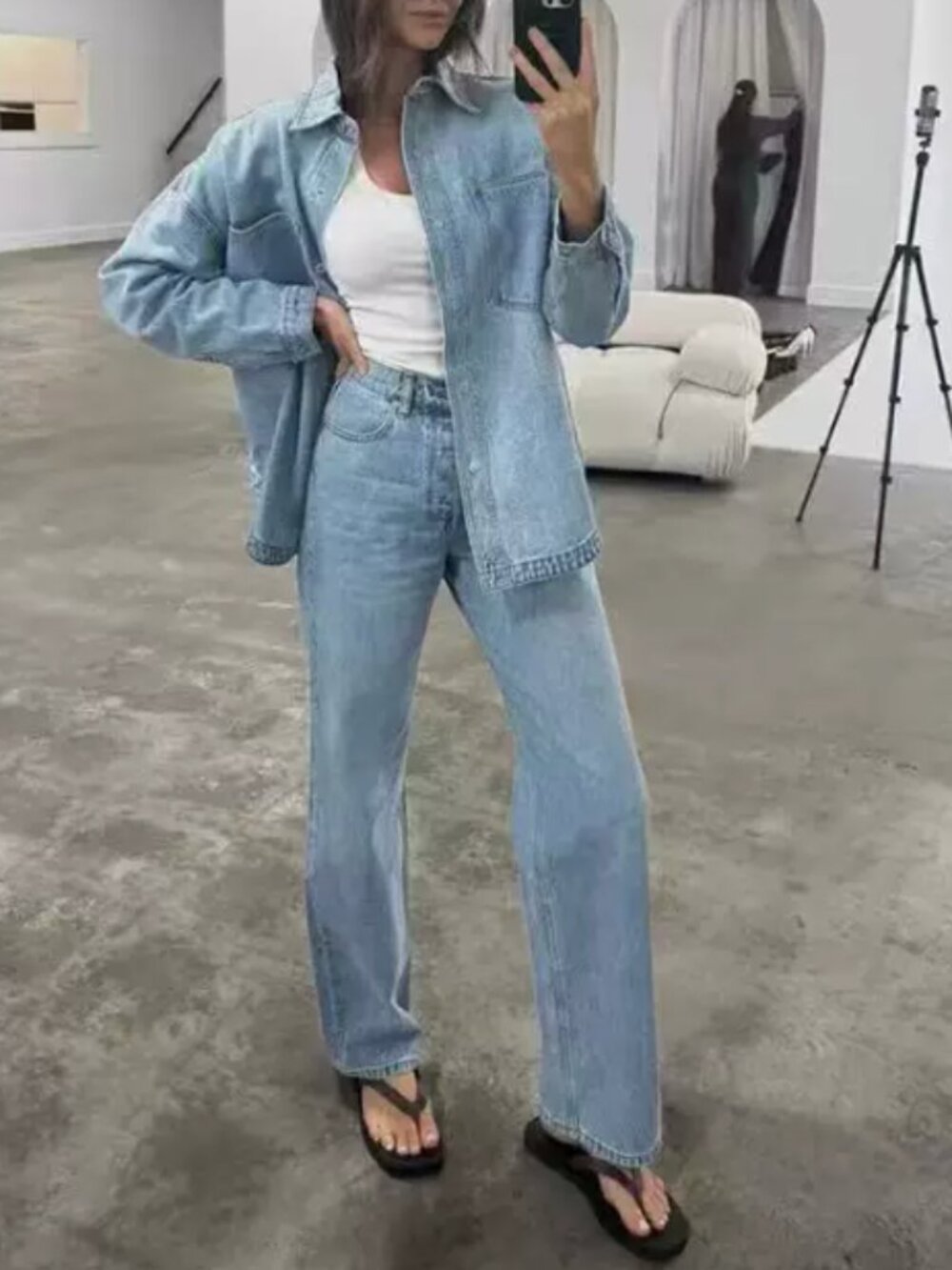 BEST NWT HENNE Valentina Jean 24/25/28 Light Wash